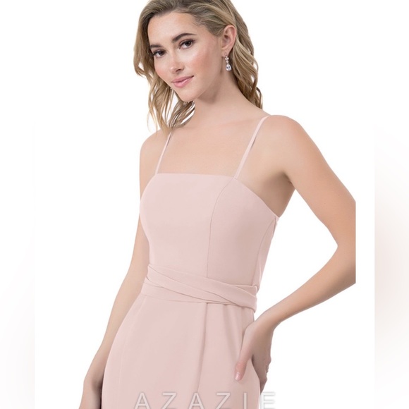 Azazie Cosette Dress in Dusty Rose - Picture 5 of 5